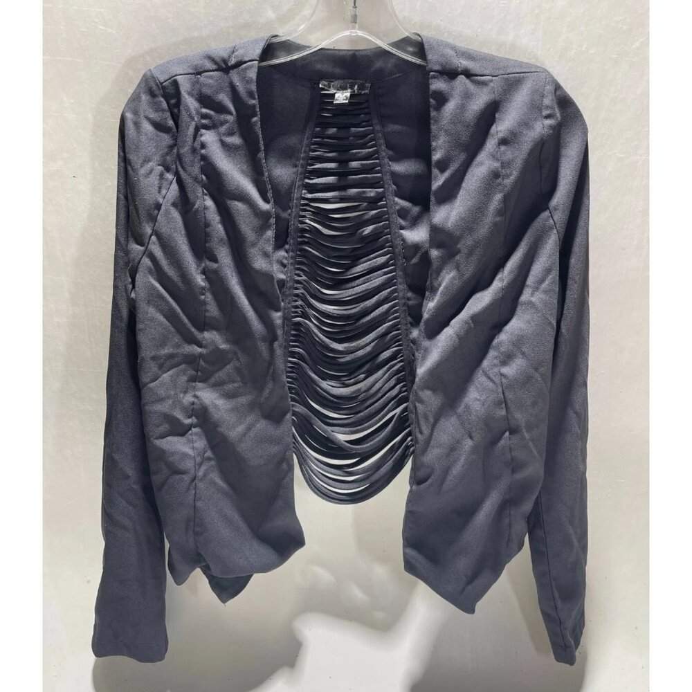 TCEC Open Front Cardigan Sweater Junior's Size Medium